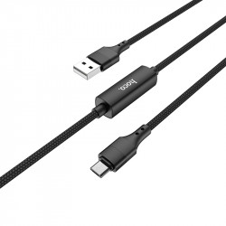 Кабель Hoco Micro USB Central Control Timing S13 |1.2M, 2.4A|