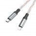 Кабель Hoco Type-C to Lightning Shine PD charging data cable U112 |1m, 20W/3A|