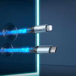 Кабель Hoco Type-C to Lightning Shine PD charging data cable U112 |1m, 20W/3A|