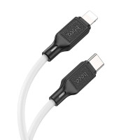 Кабель Hoco Type-C to Lightning cool silicone PD charging data cable X90 |1m, 20W, 3A|