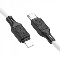 Кабель Hoco Type-C to Lightning cool silicone PD charging data cable X90 |1m, 20W, 3A|