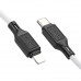 Кабель Hoco Type-C to Lightning cool silicone PD charging data cable X90 |1m, 20W, 3A|