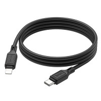 Кабель Hoco Type-C to Lightning cool silicone PD charging data cable X90 |1m, 20W, 3A|