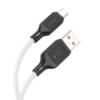 Кабель Hoco Micro USB Cool silicone charging data cable X90 |1m, 2.4A|
