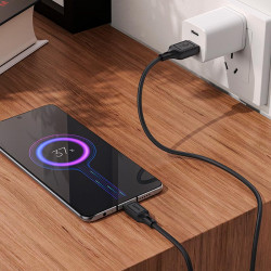 Кабель Hoco Micro USB Cool silicone charging data cable X90 |1m, 2.4A|