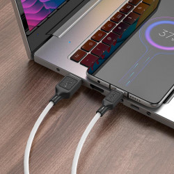 Кабель Hoco Micro USB Cool silicone charging data cable X90 |1m, 2.4A|