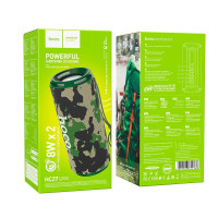 Акустика HOCO soundful sports BT speaker HC27 IPX4 |8Wx2, TWS/USB/TF/FM|
