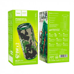Акустика HOCO soundful sports BT speaker HC27 IPX4 |8Wx2, TWS/USB/TF/FM|
