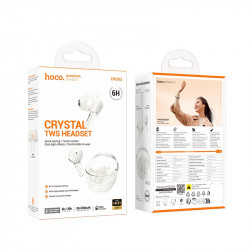 Навушники Hoco Magic true wireless BT headset EW202 |BT5.4, 35/350mAh, 6h, ipx4|