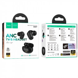 Навушники HOCO Praise true wireless ANC noise cancelling BT headset EQ17 |BT5.4, 40/400mAh, 7h|