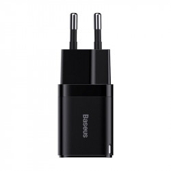 Адаптер мережевий Baseus GAN3 Fast Charger 1C |Type-C, 30W/3A, PD/QC| (CCGN010101)
