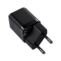 Адаптер мережевий Baseus GAN3 Fast Charger 1C |Type-C, 30W/3A, PD/QC| (CCGN010101)