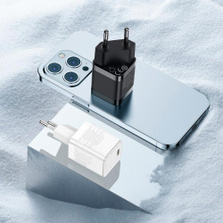 Адаптер мережевий Baseus GAN3 Fast Charger 1C |Type-C, 30W/3A, PD/QC| (CCGN010101)