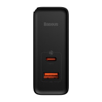 Адаптер мережевий Baseus Type-C to Typc-C cable Gan5 Pro Fast Charger |1USB/1Type-C, PD/QC, 100W/3A| (CCGP090202)