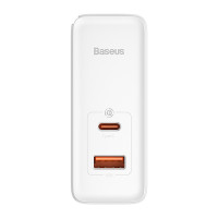 Адаптер мережевий Baseus Type-C to Typc-C cable Gan5 Pro Fast Charger |1USB/1Type-C, PD/QC, 100W/3A| (CCGP090202)