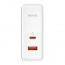 Адаптер мережевий Baseus Type-C to Typc-C cable Gan5 Pro Fast Charger |1USB/1Type-C, PD/QC, 100W/3A| (CCGP090202)