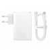 Адаптер мережевий Baseus Type-C to Typc-C cable Gan5 Pro Fast Charger |1USB/2Type-C, PD/QC, 140W/5A| (CCGP100202)