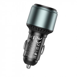 Адаптер автомобільний HOCO Galloper three-port Car charger NZ9 |1USB/2Type, 95W/3A, PD/QC|