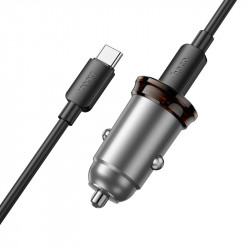 Адаптер автомобільний Hoco Rigorous single port Car charger NZ16 (Type-C to Type-C set) |1Type-C, 30W/3A, PD20W/QC|