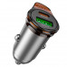 Адаптер автомобільний Hoco Rigorous dual port Car charger NZ16A |1USB/1Type-C, 43W/3A, PD25W/QC|