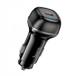 Адаптер автомобільний Hoco Rank single port Car charger Z58 |1Type-C, 30W/3A, PD30W/QC|