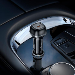 Адаптер автомобільний Hoco Rank single port Car charger Z58 |1Type-C, 30W/3A, PD30W/QC|