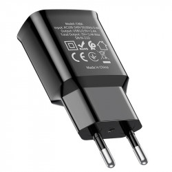 Адаптер мережевий HOCO Star round dual Port charger C88A |2USB, 2.4A|