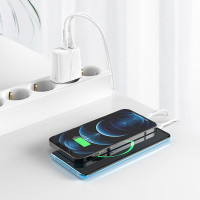 Адаптер мережевий HOCO Type-C to Lightning Cable Powerful dual Port charger set N11 |1USB/1Type-C, PD/QC, 20W/3A|