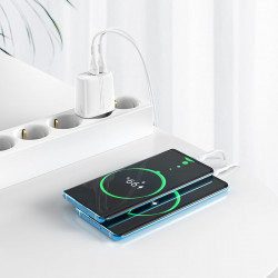 Адаптер мережевий HOCO Yizhan Dual Port N12 |2USB, 3A,QC3.0, 18W|
