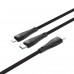 Кабель Hoco Combo Type-C to Type-C / Lightning Super U102 |1.5m, 3A,100W/20W|