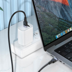 Кабель Hoco Type-C to Type-C Energy silicone charging data cable X109 |2m, 60W|
