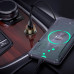 Адаптер автомобільний Hoco Micro USB Cable Blue shield single port Car charger Z46 |1USB, 18W/3A, QC|