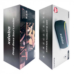 Акустика xdobo x8 III IPX7 |BT5.3, EQ, 2*30W, TWS, AUX/TF/USB, 12h Max|