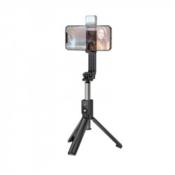 Селфі-монопод HOCO Treasure aluminum alloy fill light Gimbal version live broadcast support K15 |Bluetooth|