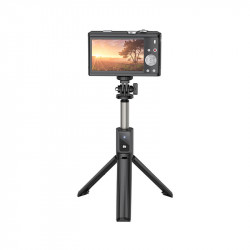 Селфі-монопод HOCO Treasure aluminum alloy fill light Gimbal version live broadcast support K15 |Bluetooth|