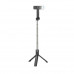 Селфі-монопод HOCO Treasure aluminum alloy fill light Gimbal version live broadcast support K15 |Bluetooth|