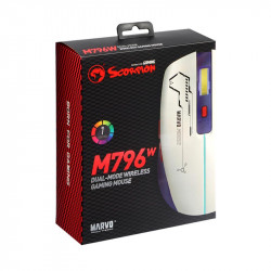 Миша MARVO Wireless Programmable Mouse M796W |2.4G/BT5.1, 1000-3200dpi|