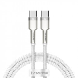 Кабель BASEUS Type-C to Type-C Cafule Series Metal Data Cable |1m, 5A, 100W, PD| (CATJK-C02)