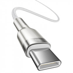 Кабель BASEUS Type-C to Type-C Cafule Series Metal Data Cable |1m, 5A, 100W, PD| (CATJK-C02)