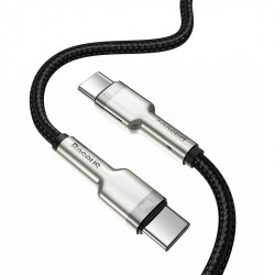 Кабель BASEUS Type-C to Type-C Cafule Series Metal Data Cable |2m, 5A, 100W, PD| (CATJK-D02)