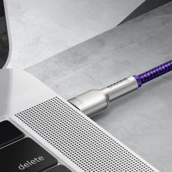 Кабель BASEUS Type-C to Type-C Cafule Series Metal Data Cable |2m, 5A, 100W, PD| (CATJK-D02)