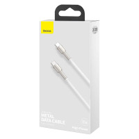 Кабель BASEUS Type-C to Type-C Cafule Series Metal Data Cable |2m, 5A, 100W, PD| (CATJK-D02)