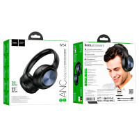 Навушники HOCO Young BT headphones W54 |BT5.4, ANC, AUX, USB-C, 30h|