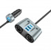 Адаптер автомобільний HOCO Establisher 2-in-1 cigarette lighter Car charger Z51 |3USB/2Type-C, PD/QC, 147W|