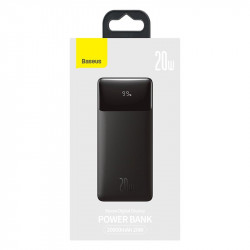 УМБ BASEUS Bipow Digital Display Power bank Overseas 20000mAh |2USB/1Type-C, PD/QC, 20W, 3A| (PPBD050302)