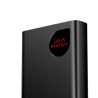 УМБ BASEUS Adaman Metal Digital Display Overseas 20000mAh |2USB/Type-C/Lightning, 22.5W/5A, PD/QC| (PPAD070101)