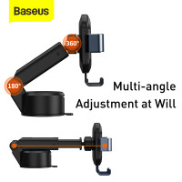 Дердатель BASEUS Tank gravity car mount holder with suction base