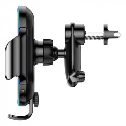 Тримач BASEUS Auto Lock Light Electric Holder with Wireless Charger |15W| (WXHW03-01)