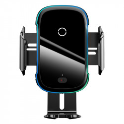 Тримач BASEUS Auto Lock Light Electric Holder with Wireless Charger |15W| (WXHW03-01)