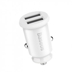 Адаптер автомобільний BASEUS Grain |2USB, 3,1A| (CCALL-ML02)